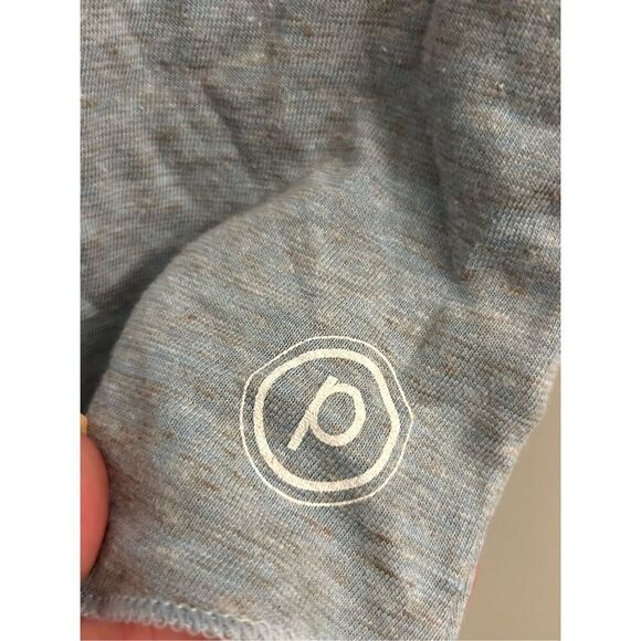 Pure Barre Heather Blue Tank Top sz M super soft athletic workout yoga Pilates - Picture 7 of 7